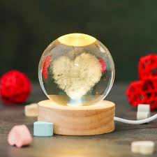 Heart Moon Lamp